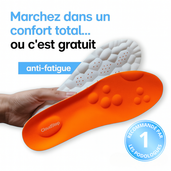 CloudStep® - Semelles orthopédiques 4D Bounce